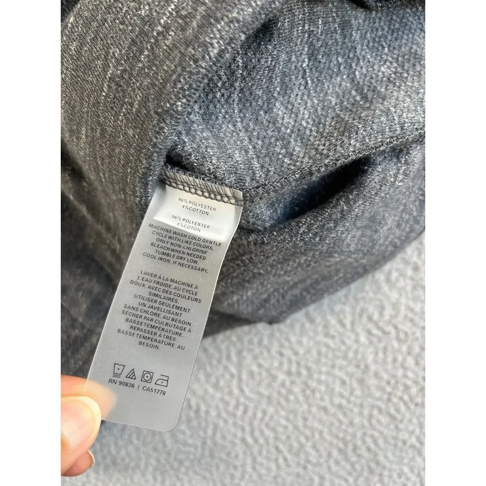 NEW OGIO Sweater Mens Medium Gray Pullover 1/4 Zip Golf‎ Sports Outdoor Athletic - Picture 11 of 16